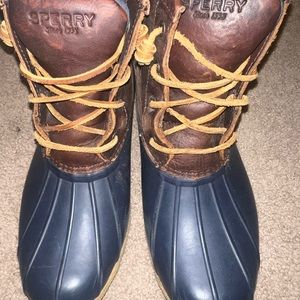 sperry saltwater boot